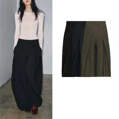 Calça Alfaiataria com Pregas Frontais