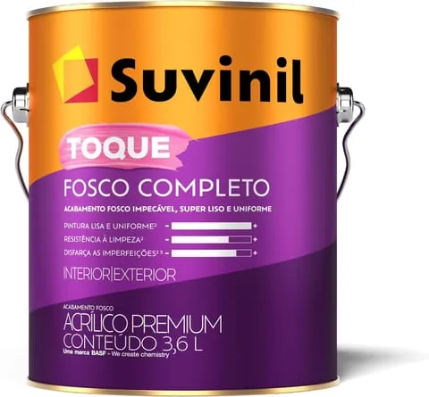 Suvinil Toque Fosco Completo Cor Palha